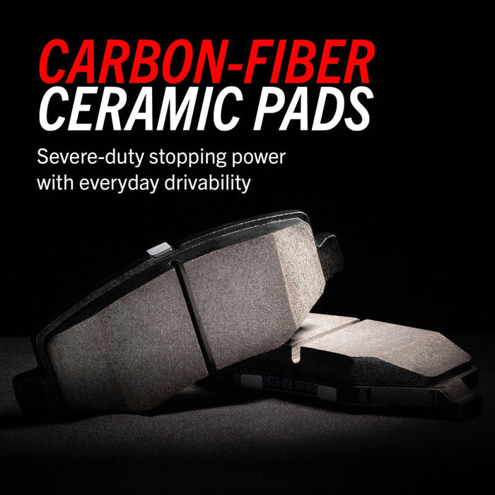 PowerStop Z26 Extreme Street Performance C8 Corvette Z51 Front Brake Pads
