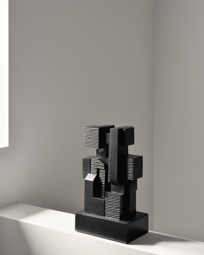 Sculpture Ethnicraft - Black Block
