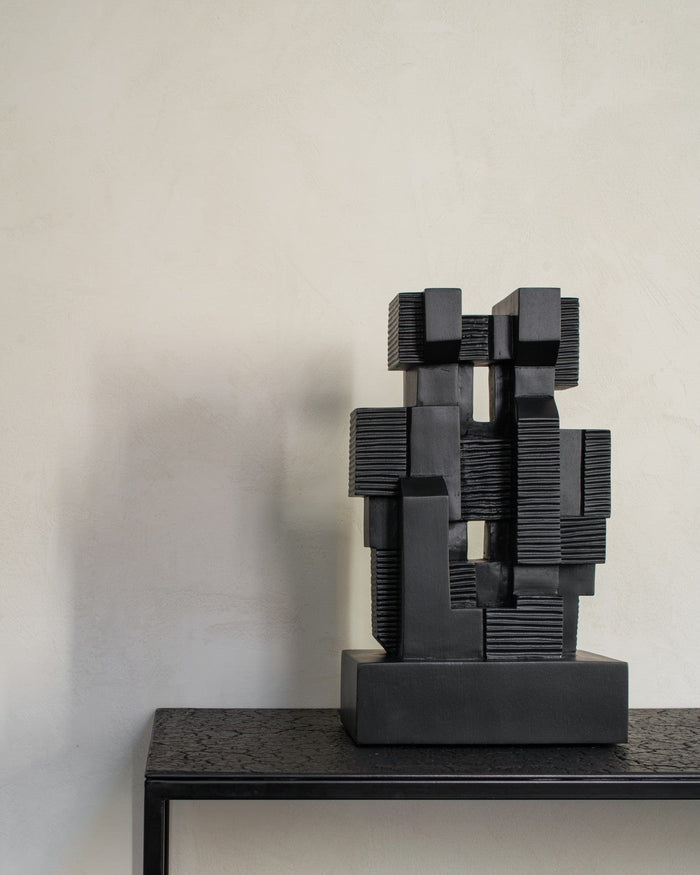 Sculpture Ethnicraft - Black Block
