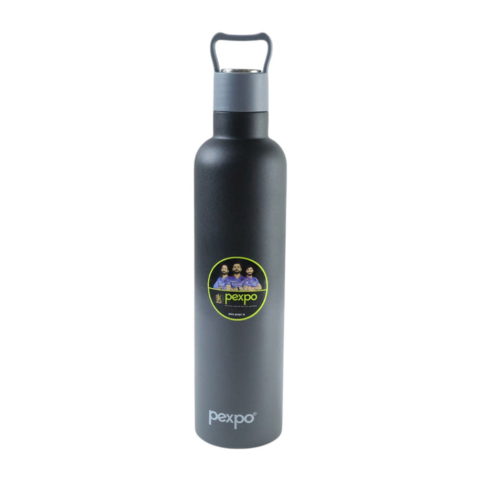 Portable stainless steel bottle suitable for gym and outdoor use