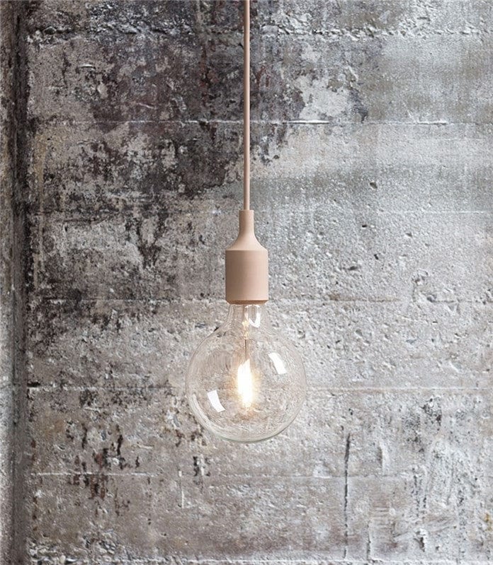 Suspension Muuto - E27 Nude