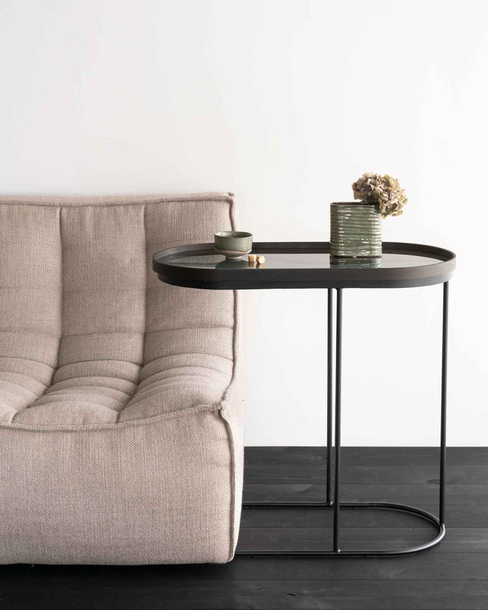 Table d'appoint Ethnicraft Tray, oblong, 69x33x65 cm