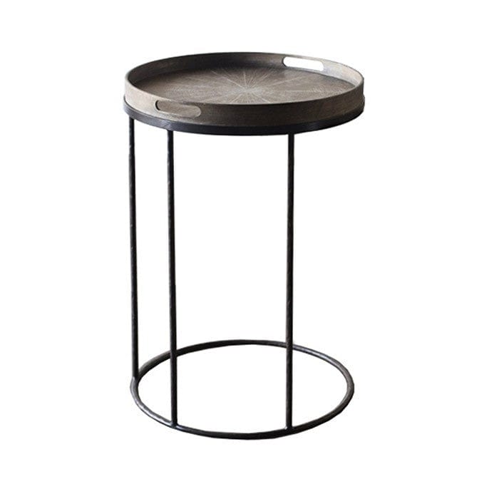 Table basse Ethnicraft - Notre Monde Ø 49 cm