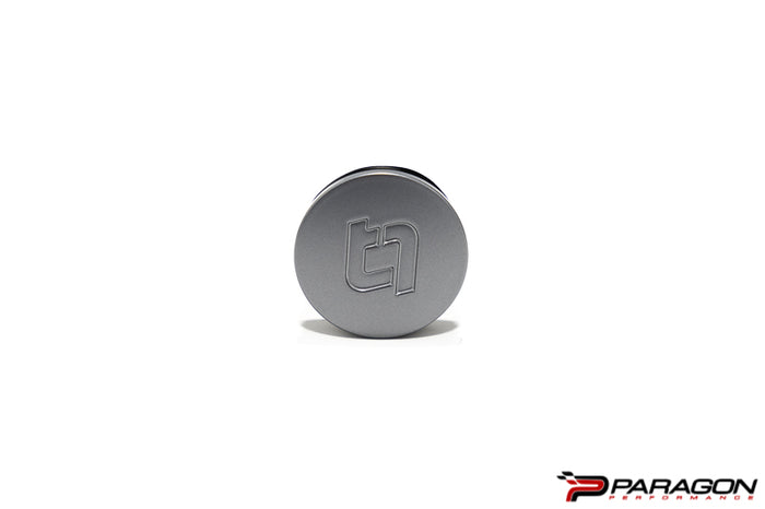 Titan 7 Satin Titanium Center Caps - C8 Corvette