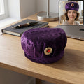 Premium velvet boys cap with stone brooch and traditional style