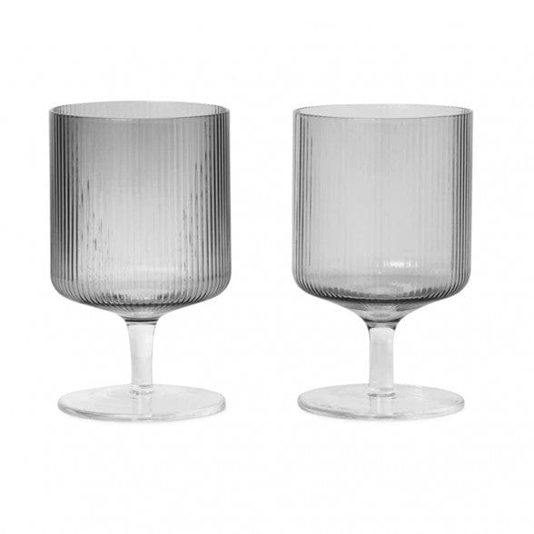 Verres à vin Ferm Living - Ripple (set of 2)
