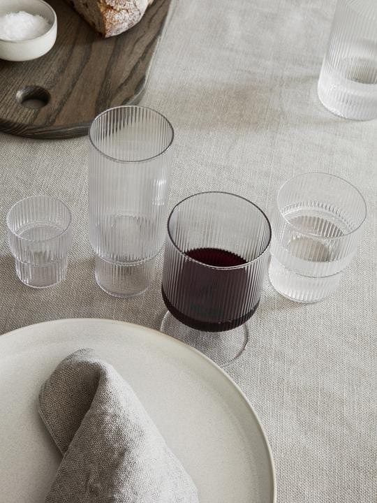 Verres à vin Ferm Living - Ripple (set of 2)