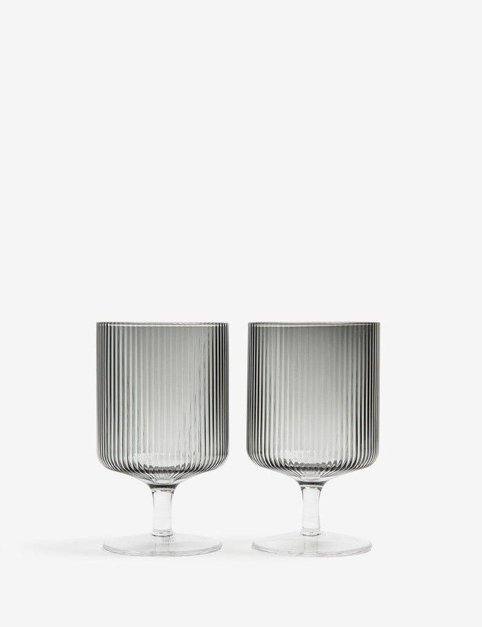 Verres à vin Ferm Living - Ripple (set of 2)