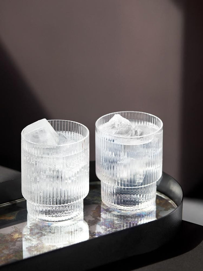 Verres Ferm Living - Ripple (set of 4)
