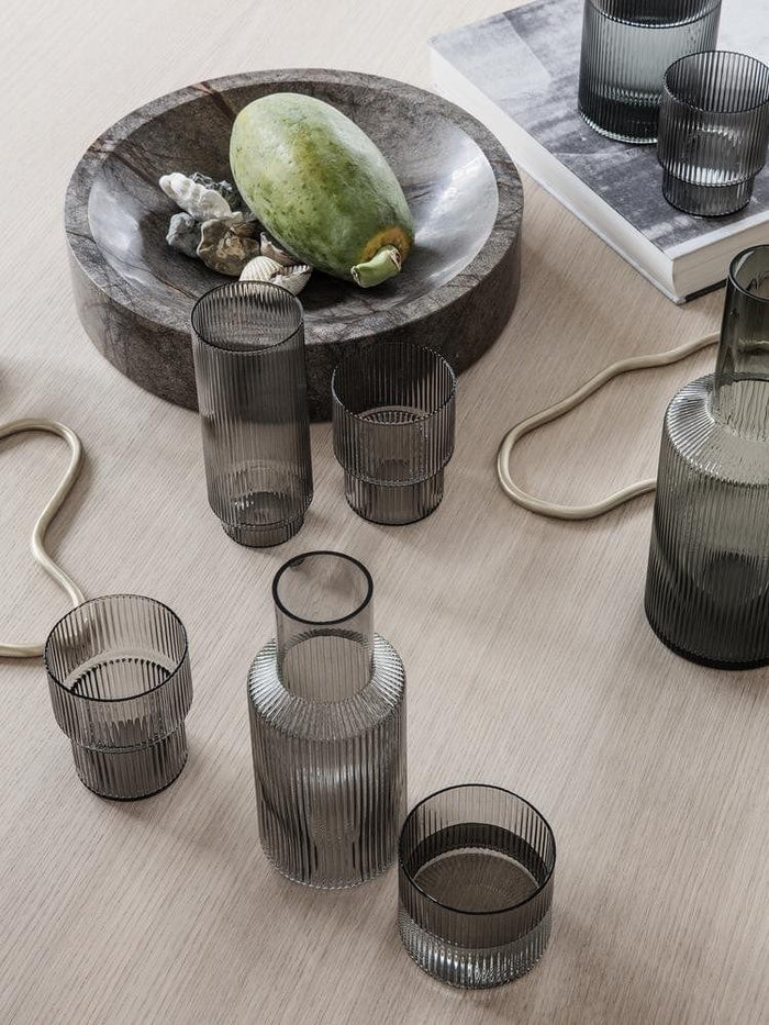 Verres Ferm Living - Ripple (set of 4)
