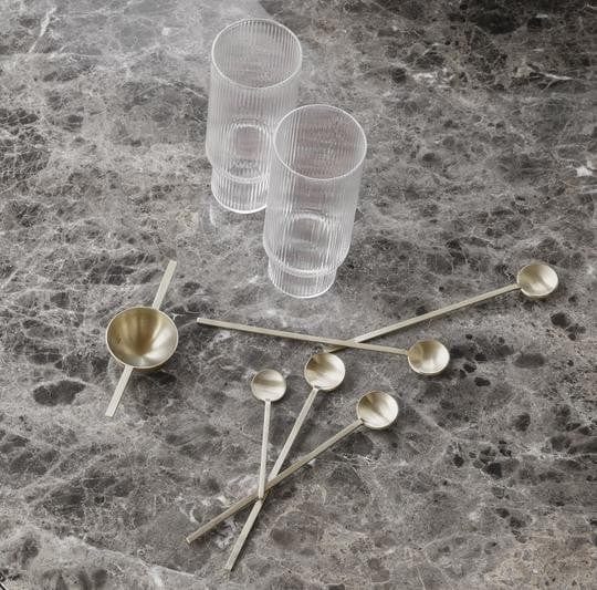 Verres Long Drink Ferm Living - Ripple (set of 4)