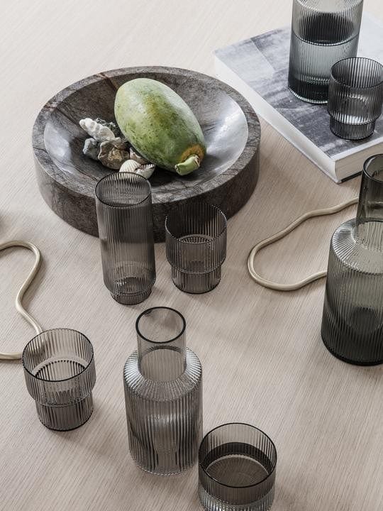 Verres Long Drink Ferm Living - Ripple (set of 4)
