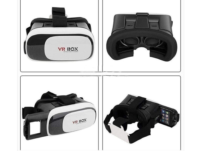 Fitnos VR Box displaying side adjustments for a comfortable fit.