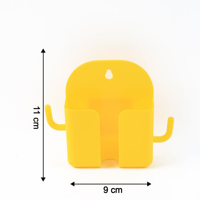 Wall mount mobile stand with hook used for hanging small essential items